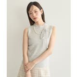 SET2点チャーム付きシャギーニット＋インナー | earth music&ecology  | 詳細画像32 