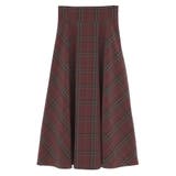 バックレースアップチェックスカート | earth music&ecology  | 詳細画像35