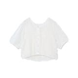 ミニフリルカットレースアンサンブル | earth music&ecology  | 詳細画像32 