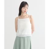 ミニフリルカットレースアンサンブル | earth music&ecology  | 詳細画像20 