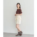 アシメネックリブニットプルオーバー | earth music&ecology | 詳細画像18