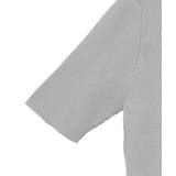 アシメネックリブニットプルオーバー | earth music&ecology | 詳細画像27