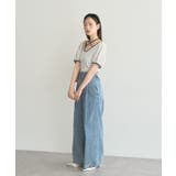 マルチウェイ配色リボンカットプルオーバー | earth music&ecology | 詳細画像13