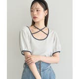 マルチウェイ配色リボンカットプルオーバー | earth music&ecology | 詳細画像6