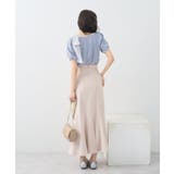 アシメ肩リボンカットソー | earth music&ecology | 詳細画像7