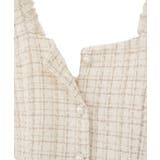 フリンジツイードビスチェ | earth music&ecology  | 詳細画像26 