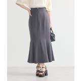 フロントジップマーメイドスカート | earth music&ecology | 詳細画像2