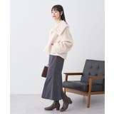 フロントジップマーメイドスカート | earth music&ecology | 詳細画像14