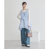 リボンイレヘムチュニック | earth music&ecology  | 詳細画像11 