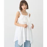 リボンイレヘムチュニック | earth music&ecology  | 詳細画像4 