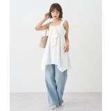 リボンイレヘムチュニック | earth music&ecology  | 詳細画像7 