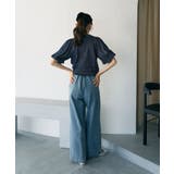 ラメモールパフスリニットプルオーバー | earth music&ecology  | 詳細画像11 