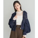 レースドッキングプルオーバー | earth music&ecology | 詳細画像11