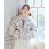 【WEB限定】シャギーショートコート | earth music&ecology  | 詳細画像17 
