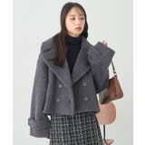 【WEB限定】シャギーショートコート | earth music&ecology  | 詳細画像2 