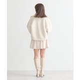 【WEB限定】シャギーショートコート | earth music&ecology  | 詳細画像36 