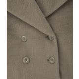 【WEB限定】シャギーショートコート | earth music&ecology  | 詳細画像42 