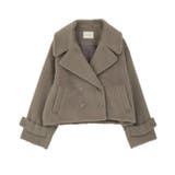 【WEB限定】シャギーショートコート | earth music&ecology  | 詳細画像48 