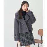 【WEB限定】シャギーショートコート | earth music&ecology  | 詳細画像5 