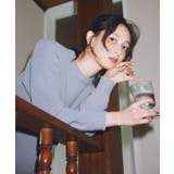 パウダーシャギーシャーリングニットミニワンピース | earth music&ecology | 詳細画像6