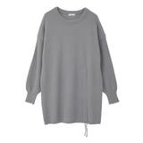 パウダーシャギーシャーリングニットミニワンピース | earth music&ecology | 詳細画像24