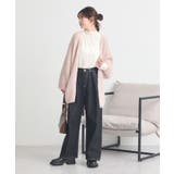 スパンコールブークレカーディガン | earth music&ecology  | 詳細画像12 