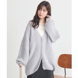 スパンコールブークレカーディガン | earth music&ecology  | 詳細画像6 