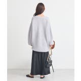 スパンコールブークレカーディガン | earth music&ecology  | 詳細画像9 