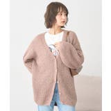 スパンコールブークレカーディガン | earth music&ecology  | 詳細画像2 