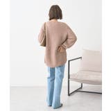 スパンコールブークレカーディガン | earth music&ecology  | 詳細画像5 