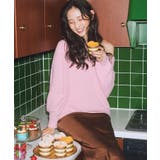 パウダーシャギー畦プルオーバー | earth music&ecology | 詳細画像6