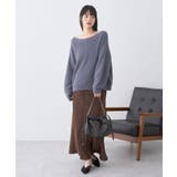 パウダーシャギー畦プルオーバー | earth music&ecology | 詳細画像11