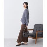 パウダーシャギー畦プルオーバー | earth music&ecology | 詳細画像12