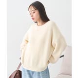 パウダーシャギー畦プルオーバー | earth music&ecology | 詳細画像23