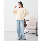 パウダーシャギー畦プルオーバー | earth music&ecology | 詳細画像25