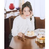 パウダーシャギークルーネックカーディガン | earth music&ecology  | 詳細画像9 