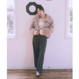 プードルファーショートブルゾン | earth music&ecology | 詳細画像10