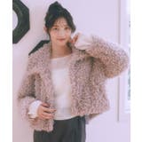 プードルファーショートブルゾン | earth music&ecology | 詳細画像8