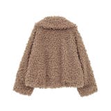 プードルファーショートブルゾン | earth music&ecology | 詳細画像34