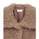 プードルファーショートブルゾン | earth music&ecology | 詳細画像35