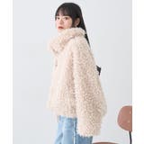 プードルファーショートブルゾン | earth music&ecology | 詳細画像14