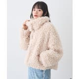 プードルファーショートブルゾン | earth music&ecology | 詳細画像15