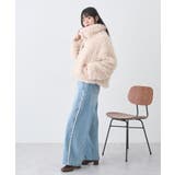 プードルファーショートブルゾン | earth music&ecology | 詳細画像18