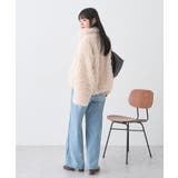 プードルファーショートブルゾン | earth music&ecology | 詳細画像19