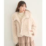 プードルファーショートブルゾン | earth music&ecology | 詳細画像20