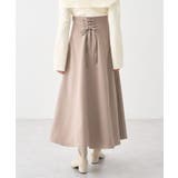 バックレースアップスカート | earth music&ecology  | 詳細画像4 