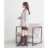 SET2点ショートボレロ＋ペプラムニットキャミ | earth music&ecology  | 詳細画像5 