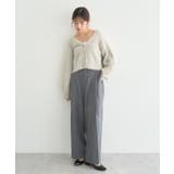 ミックスカラーラメニットカーディガン | earth music&ecology  | 詳細画像17 