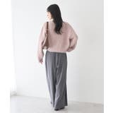 ミックスカラーラメニットカーディガン | earth music&ecology  | 詳細画像28 