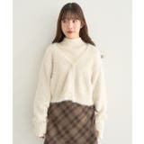 ミックスカラーラメニットカーディガン | earth music&ecology  | 詳細画像29 